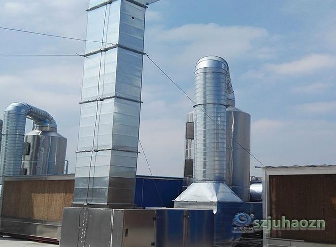 废油漆渣处理塔-废气处理系统-深圳市巨豪自动化设备